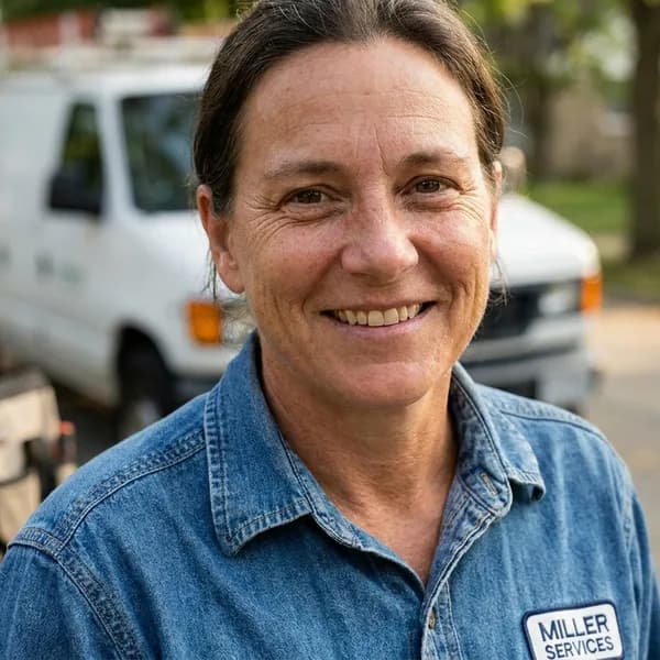 Illustration of a home-services business owner